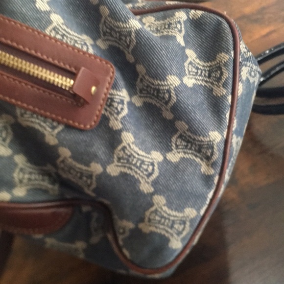 EUC Celine Denim Leather Trimmed - Picture 13 of 16